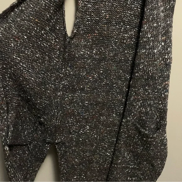 Aritzia Wilfred Dunkirk Wool Alpaca Silk Knit Cardigan Vest Size S Brown - Picture 5 of 11
